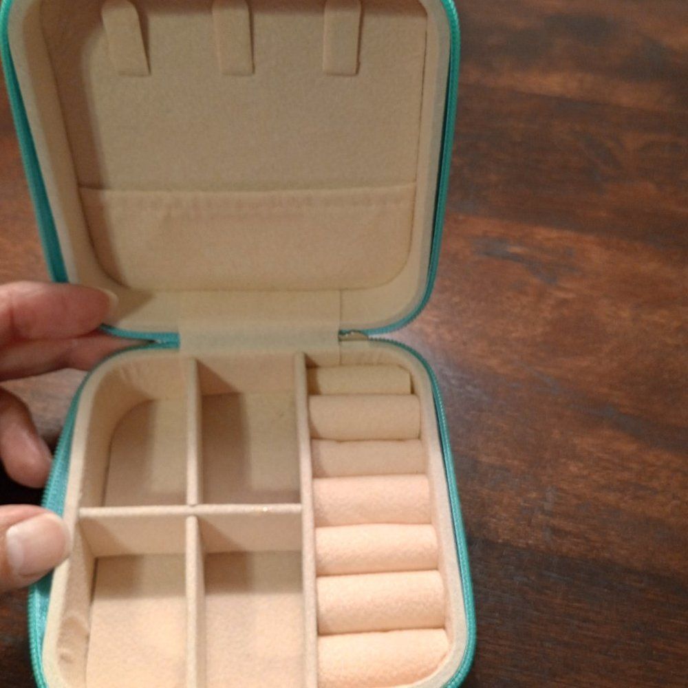 Jewelry Box in Tiffany Blue Color